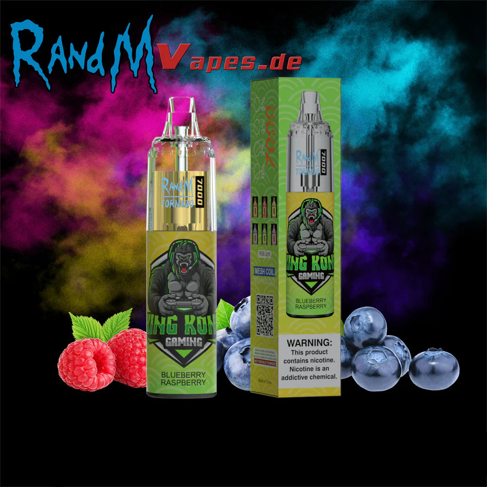 Aroma King Tornado Vapepen 7000+ Puffs mit 2% Nikotin und ohne Nikotin