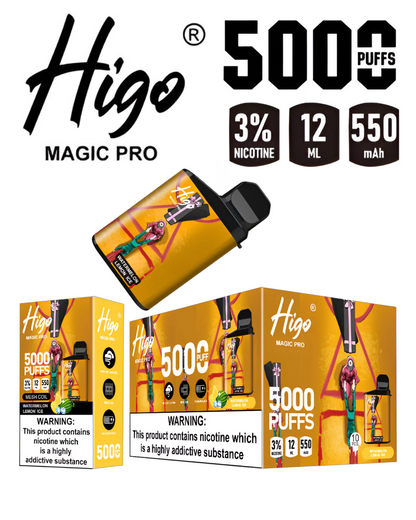 HIGO 5000 PUFFS - VAPEPEN - MIT NIKOTIN