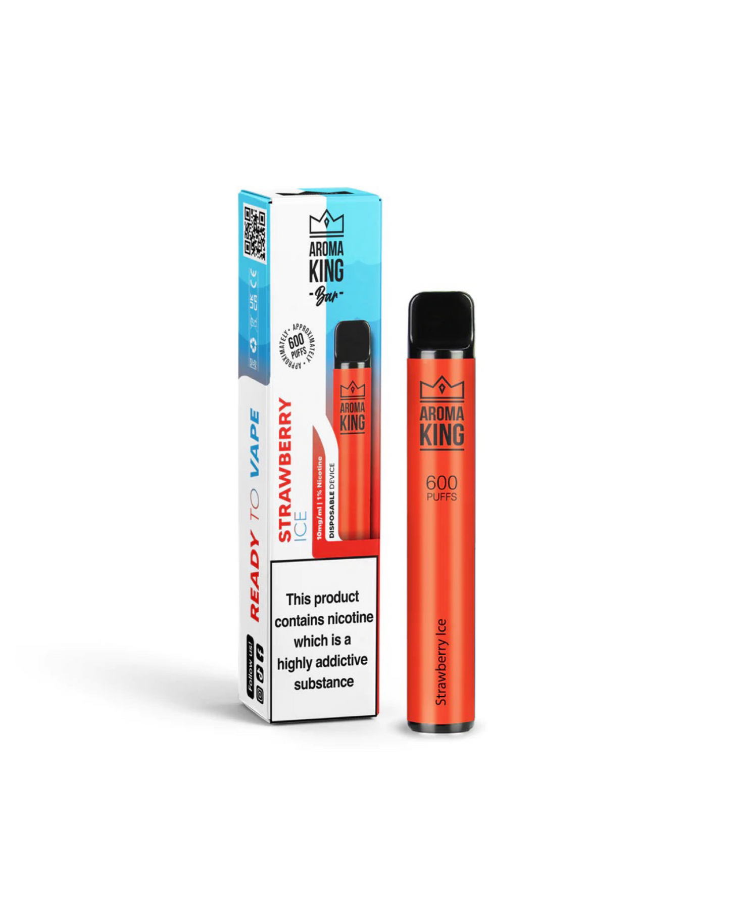 Aroma King Vapepen- Nikotinfrei - 600 PUFFS