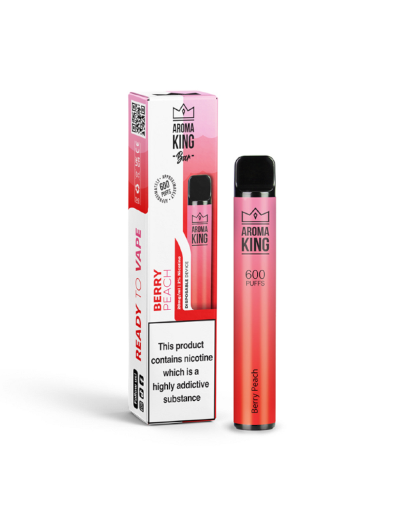 Aroma King Vapepen- Nikotinfrei - 600 PUFFS