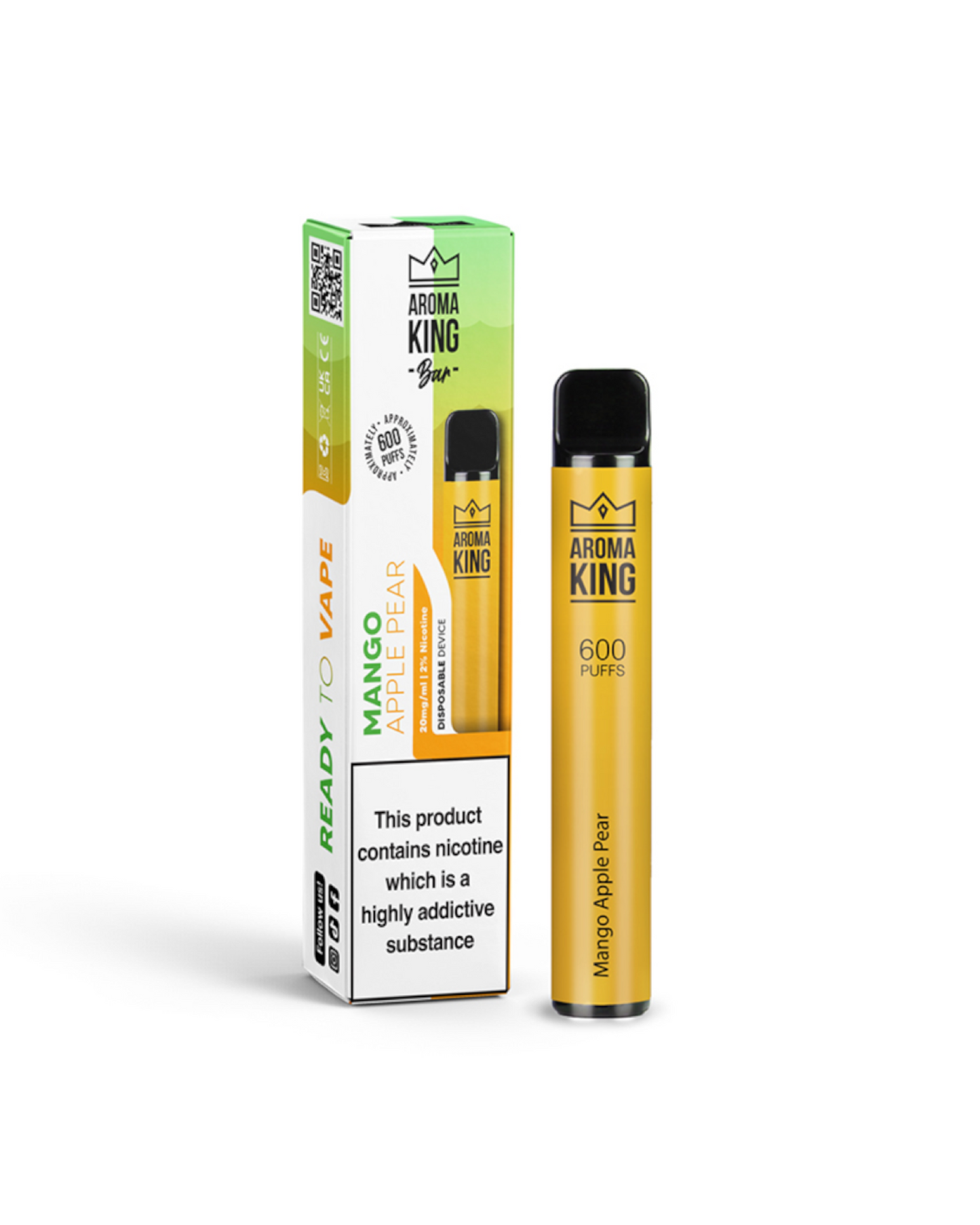 Aroma King Vapepen- Nikotinfrei - 600 PUFFS